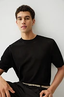 Regular Fit Hole-Knit T-Shirt
