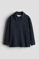 Jacquard-Jersey Overshirt