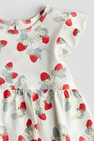 Robe imprimée en coton