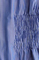 Chemise avec taille en nid d'abeille