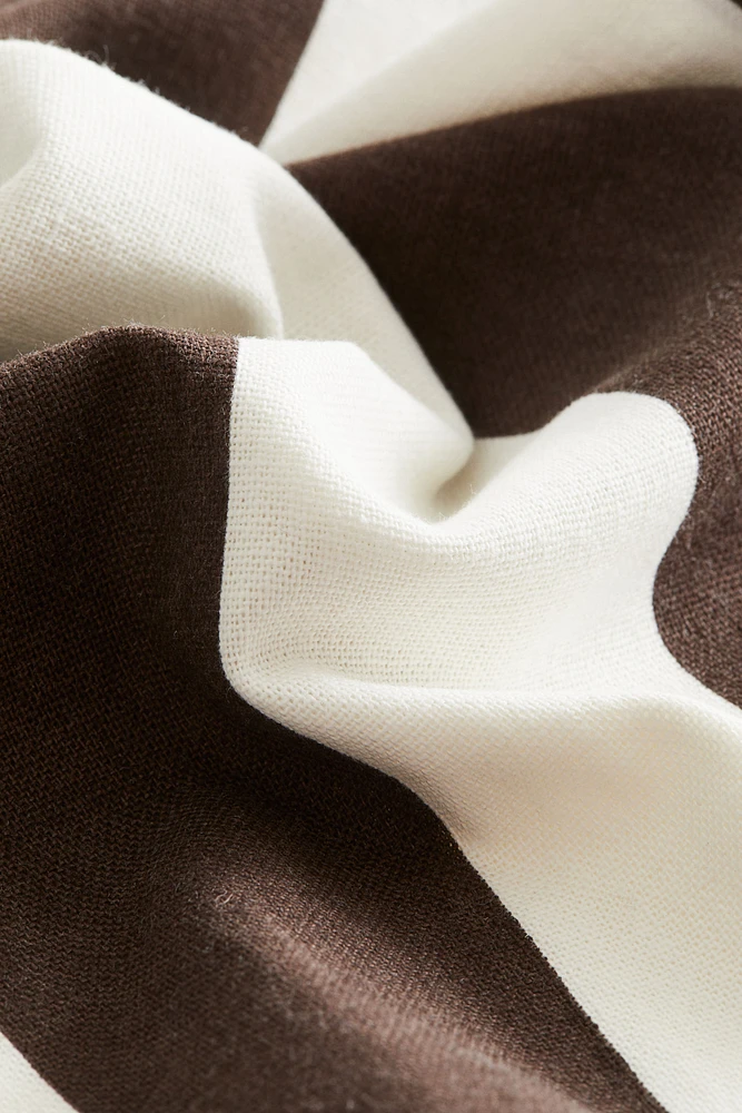 Linen-Blend Cushion Cover