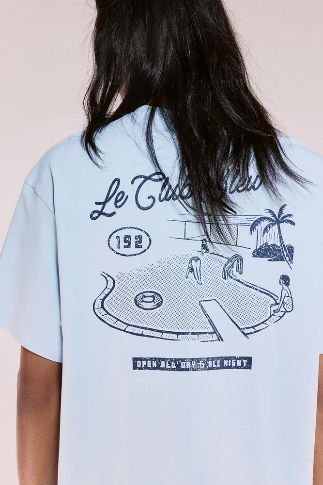 Loose Fit Printed T-shirt