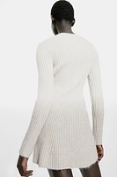 Rib-knit Dress