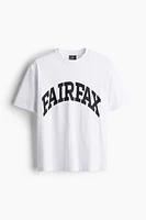 T-shirt imprimé Coupe Flottante