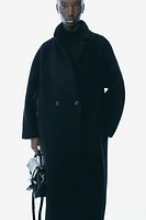 Wool-Blend Coat