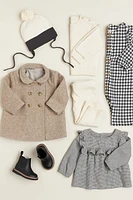 Wool-blend Coat