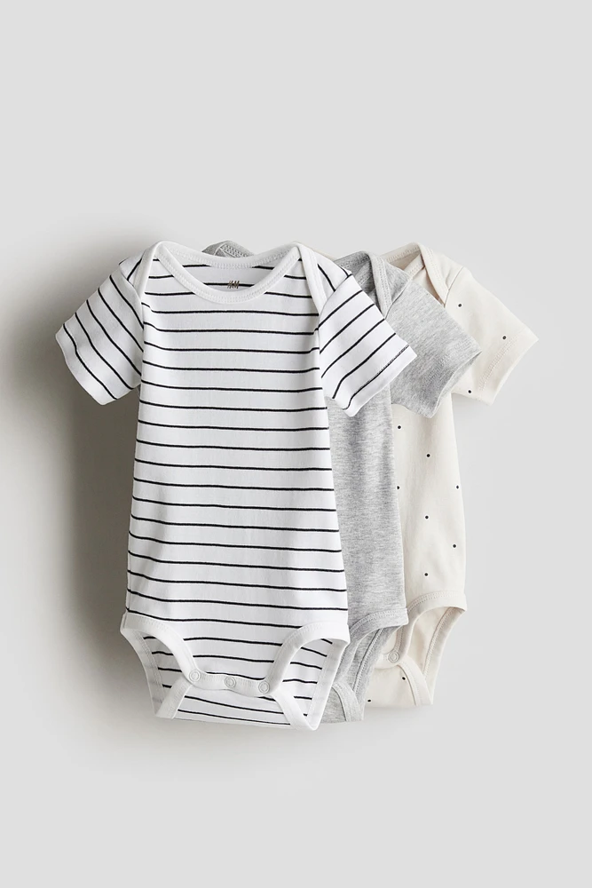 3-pack Cotton Bodysuits