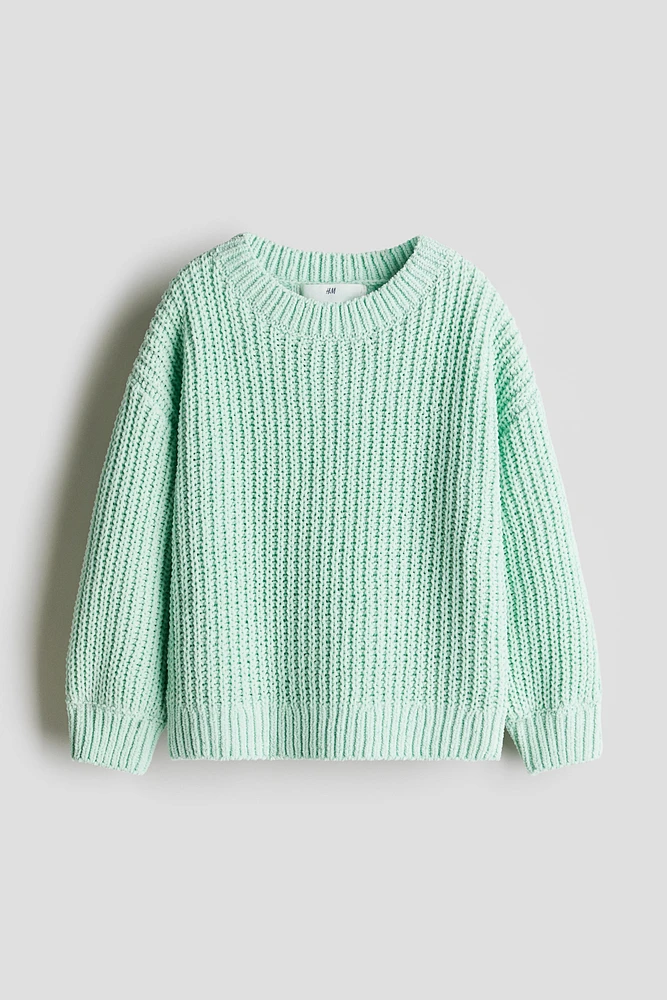 Chenille-Knit Sweater