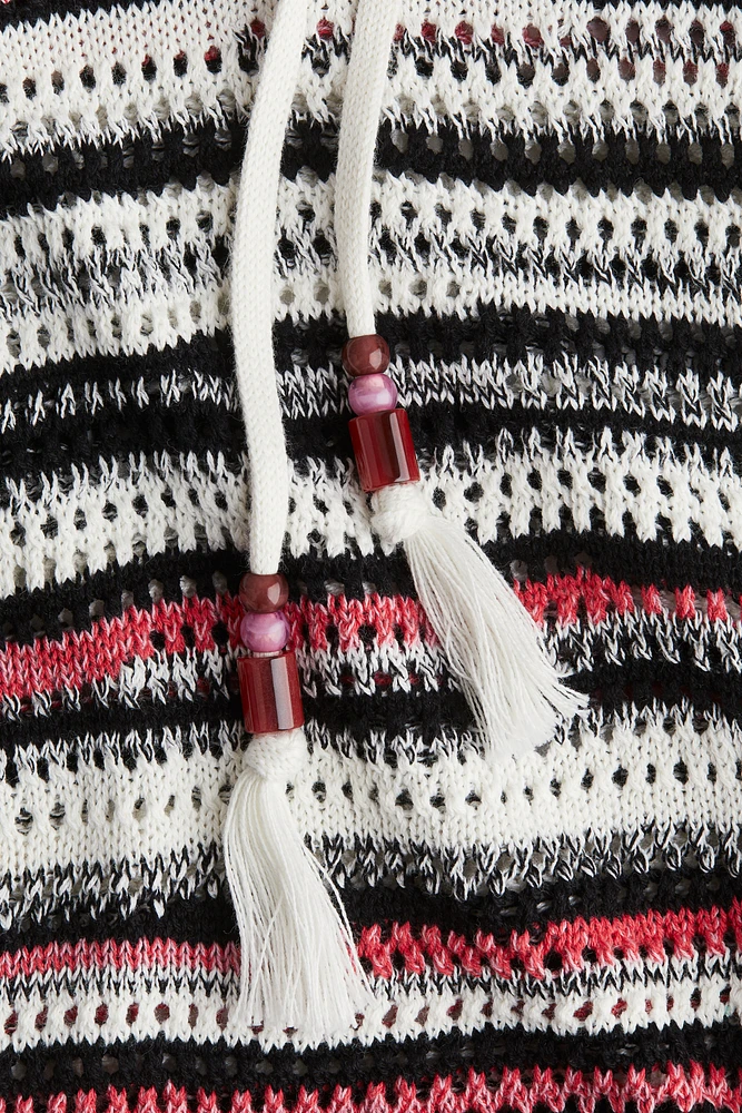 Pointelle-Knit Dress