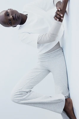 Pantalon évasé en jersey