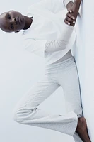 Pantalon évasé en jersey