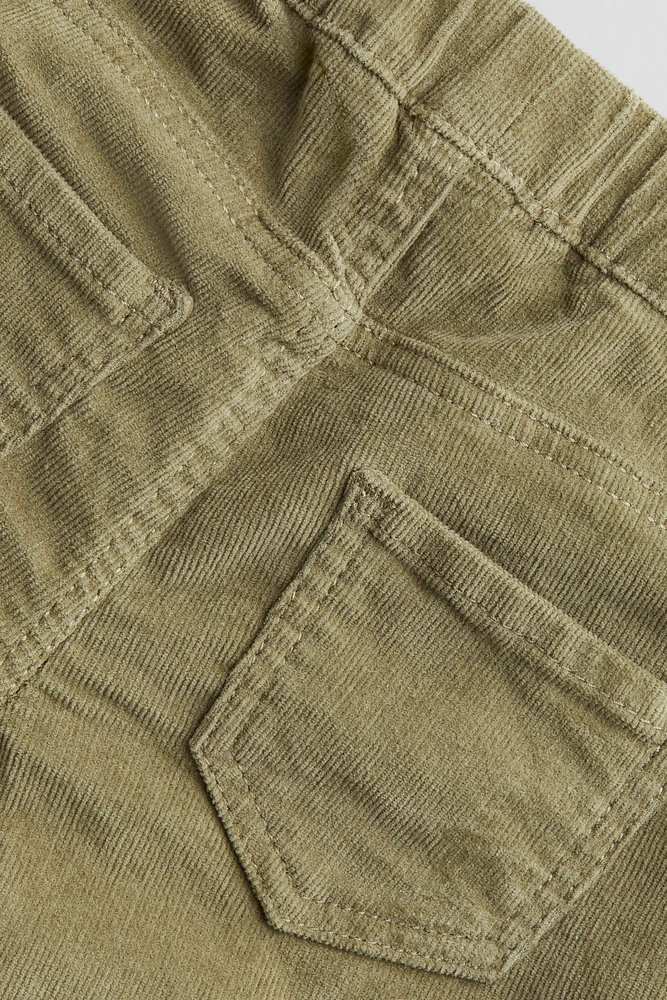 Flared Corduroy Treggings