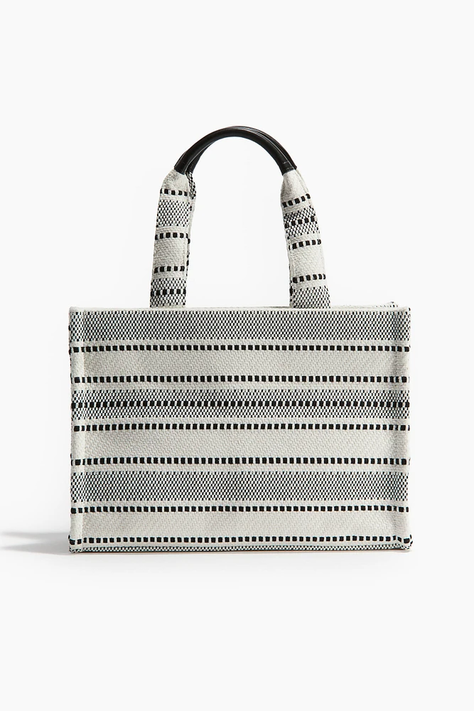 Cotton-blend Tote Bag