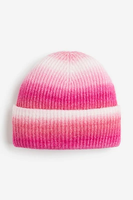 Rib-knit Hat