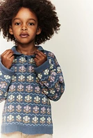 Chandail en coton à motif