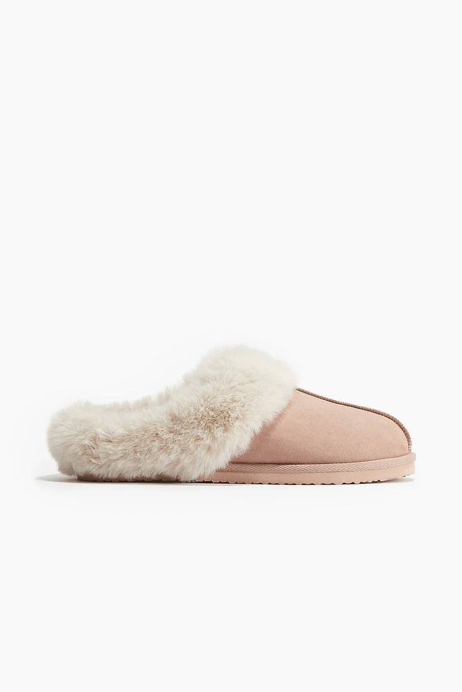 Warm-lined Slippers