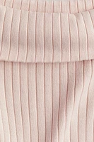 Rib-Knit Off-the-Shoulder Top