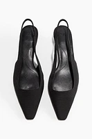 Pointed Slingbacks