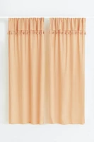 2-pack Tasseled Curtain Panels