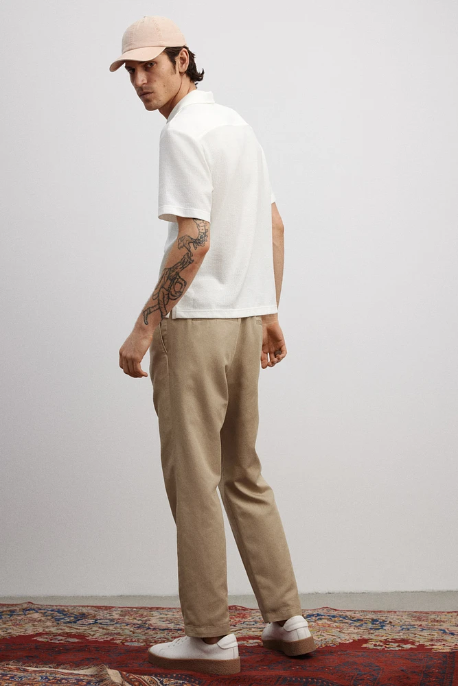 Regular-Fit Lyocell-Blend Pants