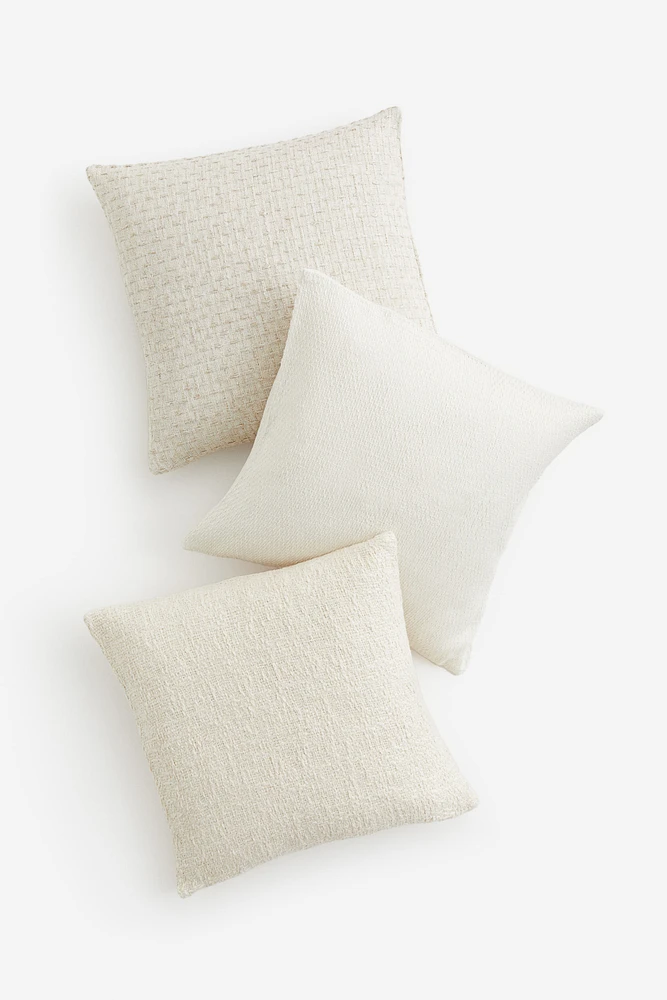 3-pack Textured-weave Cushion Covers