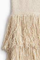 Fringe-trimmed Skirt