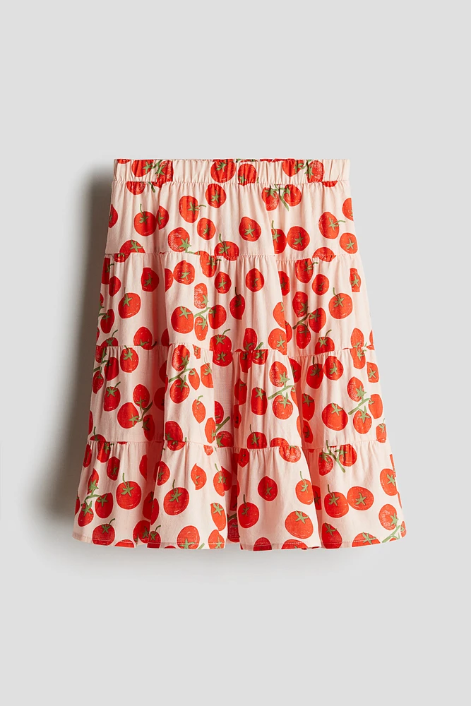 Tiered skirt