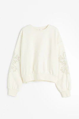 Embroidered Sweatshirt