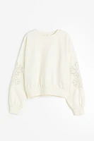 Embroidered Sweatshirt