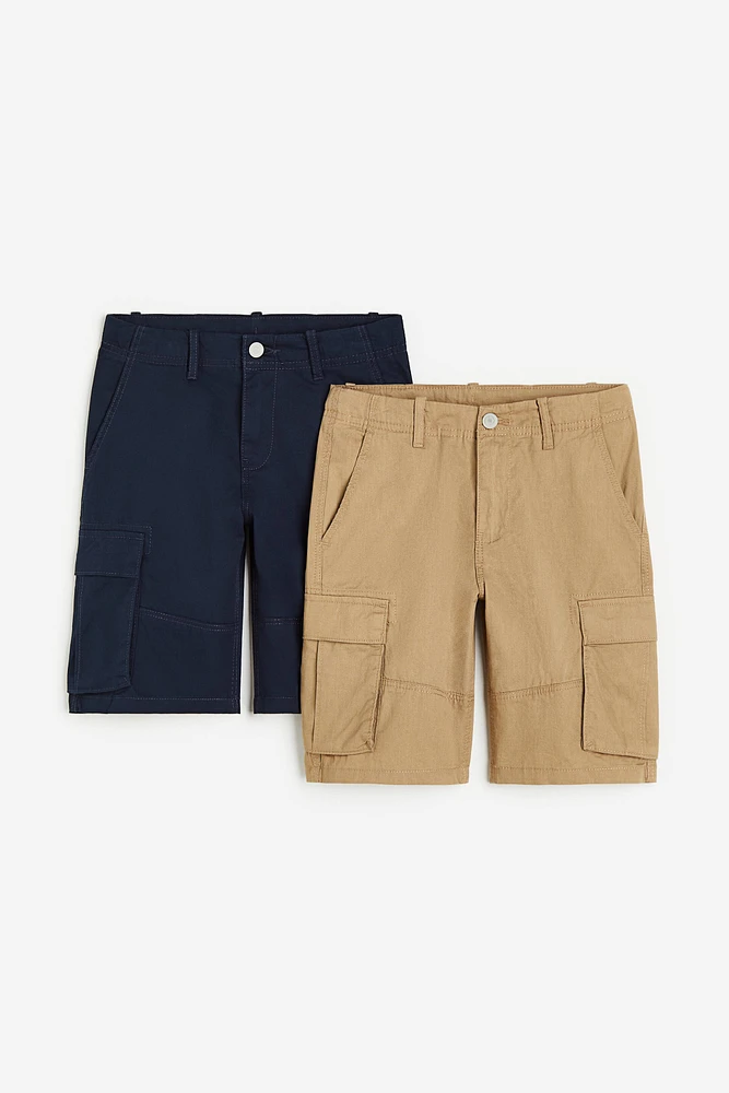 2-pack Cargo Shorts