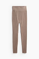 MAMA Seamless Ribbed Leggings