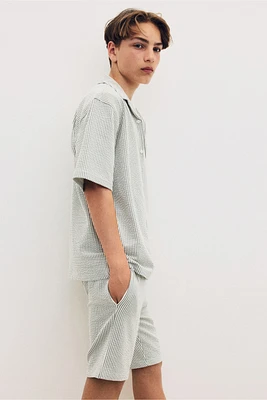2-Piece Shirt and Shorts Set