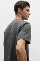 Regular Fit Waffled T-shirt