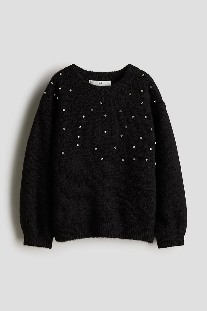 Embellished Sweater