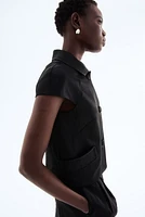 Cap-Sleeved Jacket
