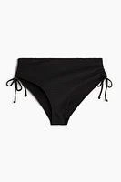 Drawstring-Detail Bikini Bottoms