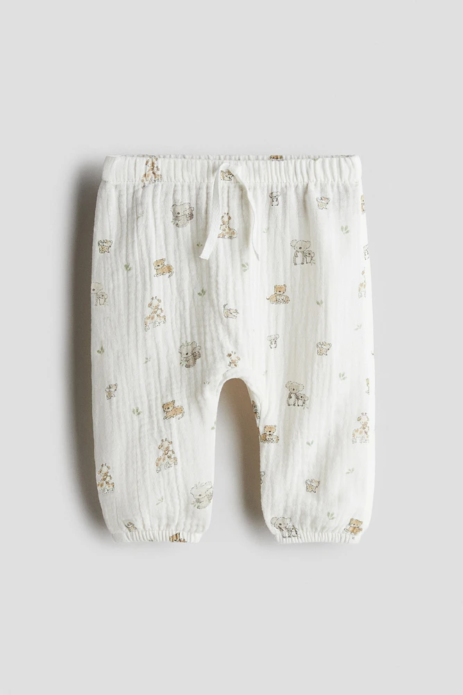 Cotton Muslin Pants