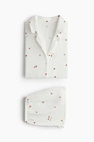 Pyjama en mousseline de coton