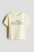 T-Shirt with Printed Motif
