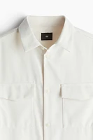 Regular Fit Utility Overshirt