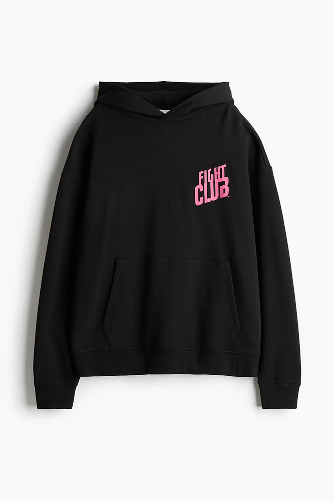 Loose-Fit Sports Hoodie