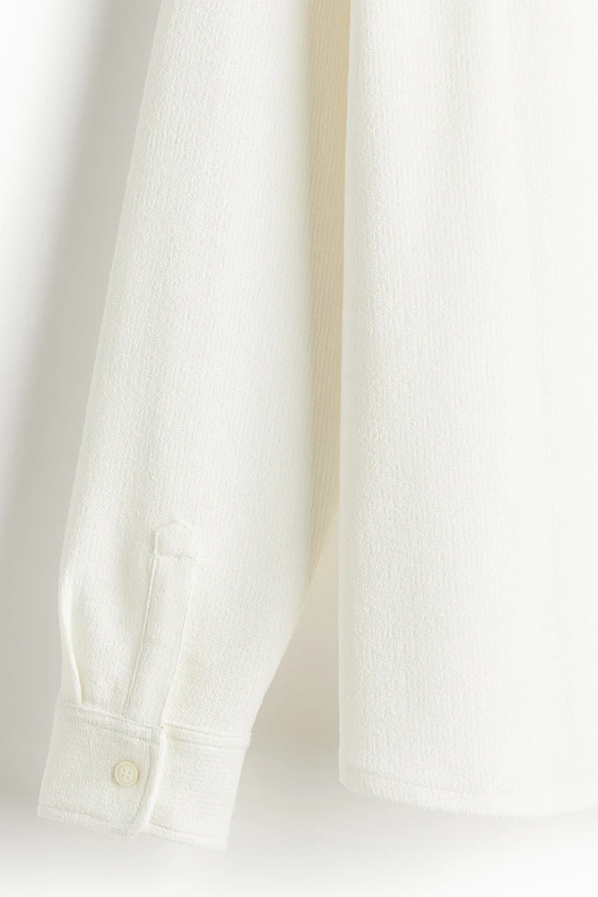 Loose Fit Textured Shirt