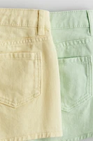 2-Pack Twill Shorts
