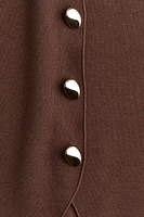 Cropped Jersey Vest
