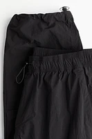 Loose Fit Parachute Cargo Pants