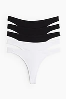 Lot de 5 culottes Thong en coton