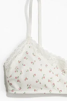 Padded Soft-Cup Jersey Bra