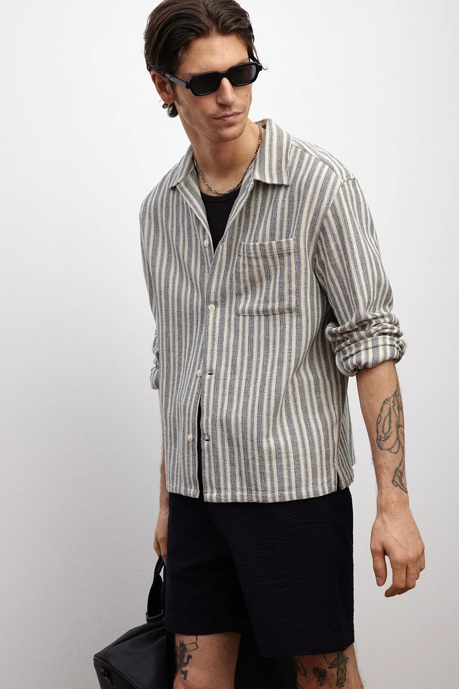 Regular-Fit Textured Shirt