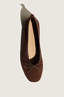 Leather Ballet Flats