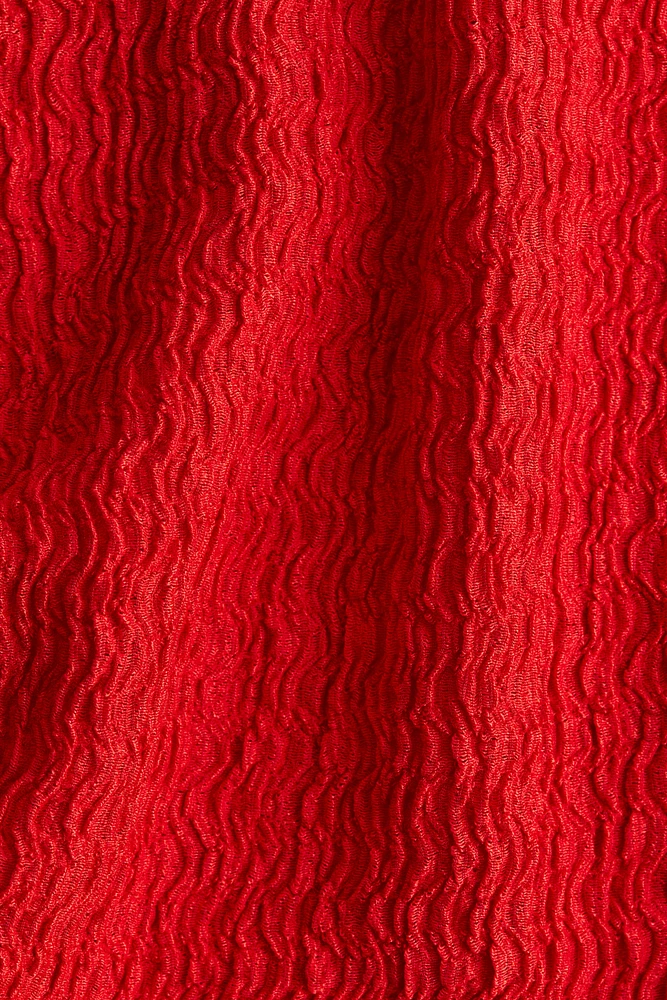 Textured jersey top
